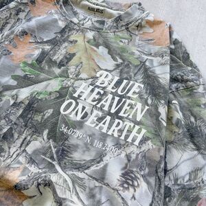 Abliss Dodger Camouflage Long Sleeve Tee “Blue Heaven On Earth”